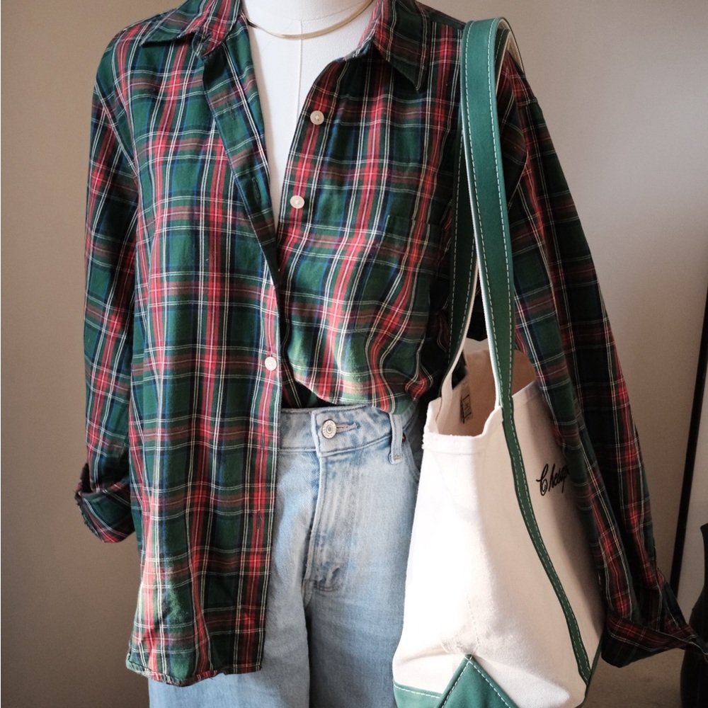 Vintage Pendleton Plaid Shirt XL